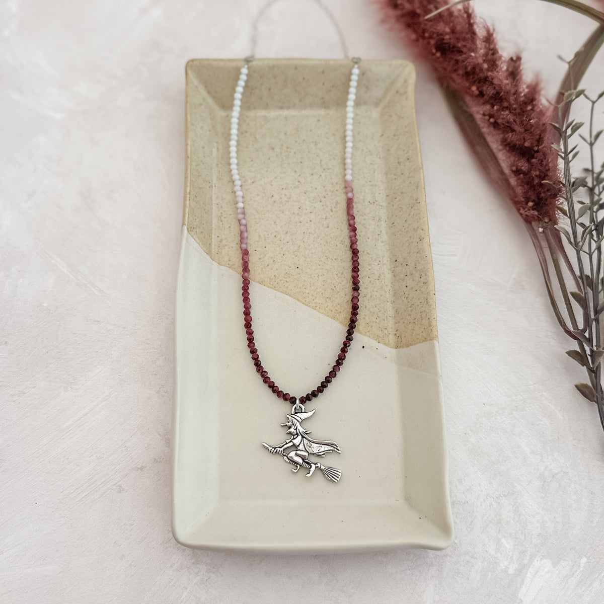 Witch Pendant Necklace