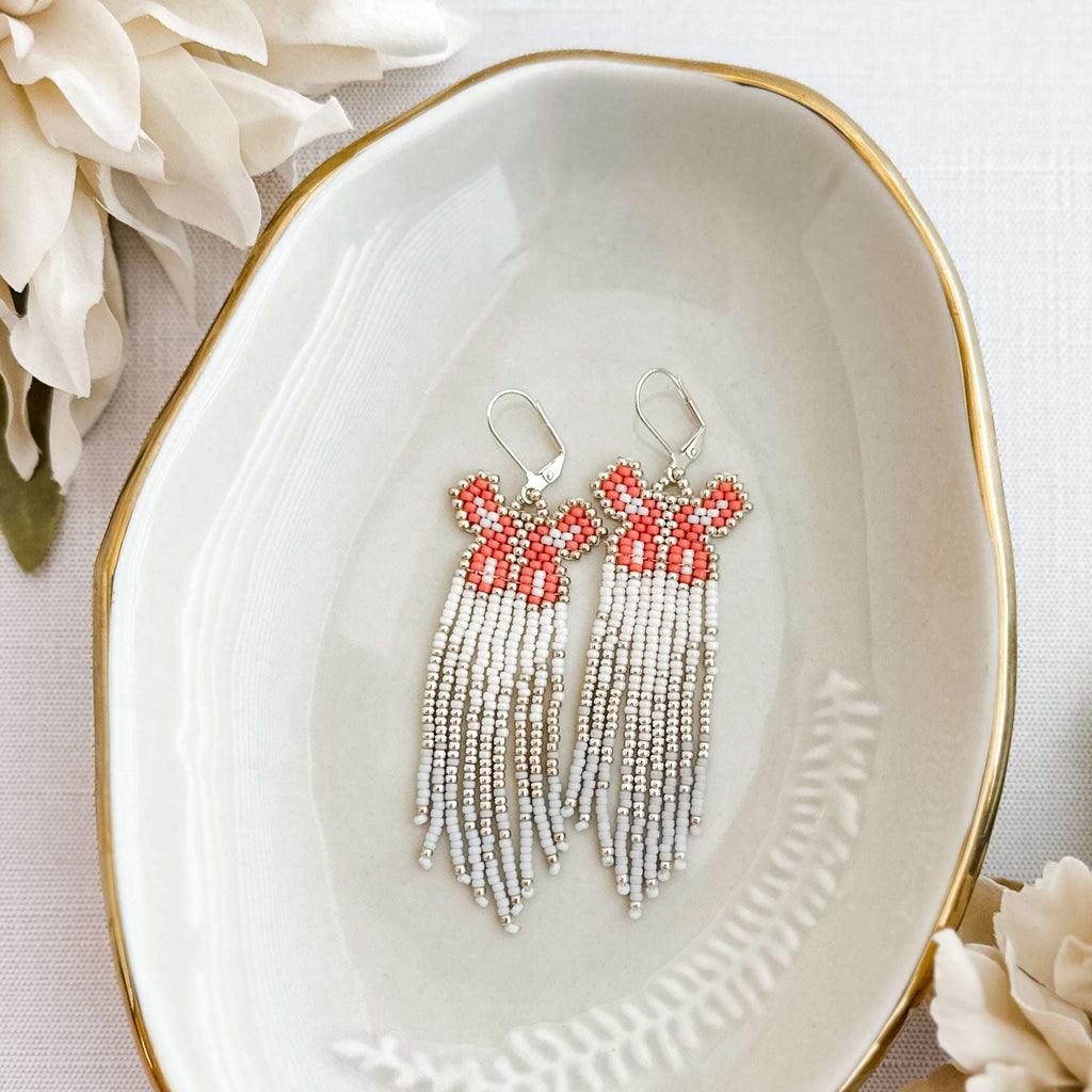 Butterfly Fringe Earrings