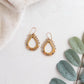 Peach Moonstone Lavish Earrings