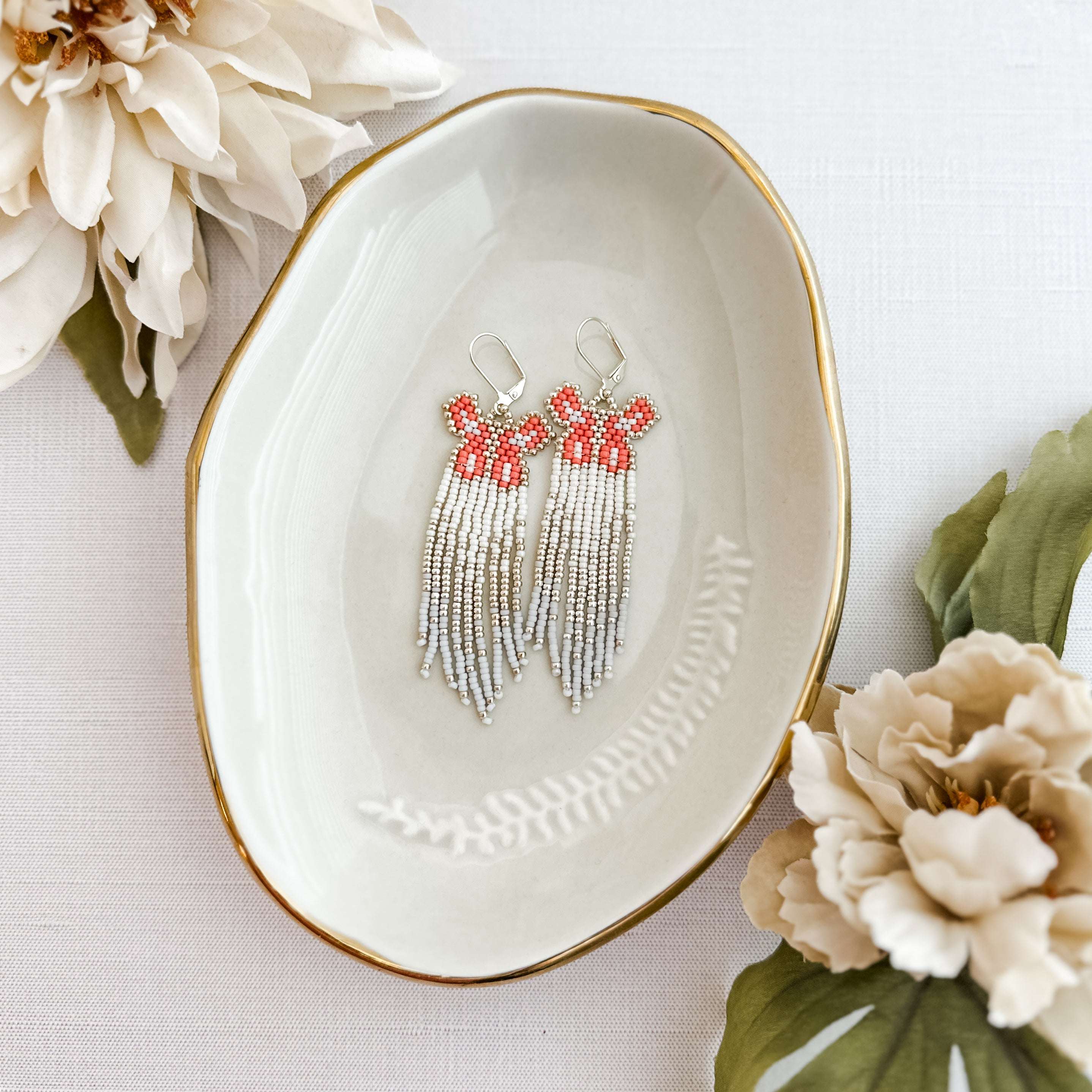 Butterfly Fringe Earrings