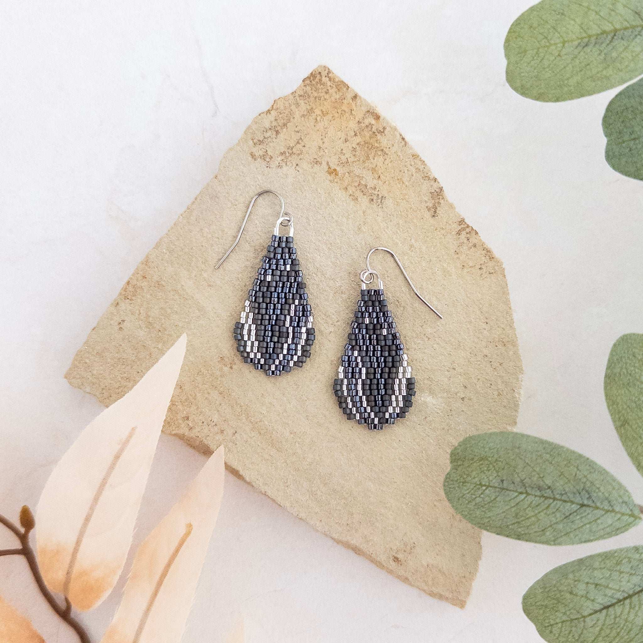 Luminescent Raindrop Earrings
