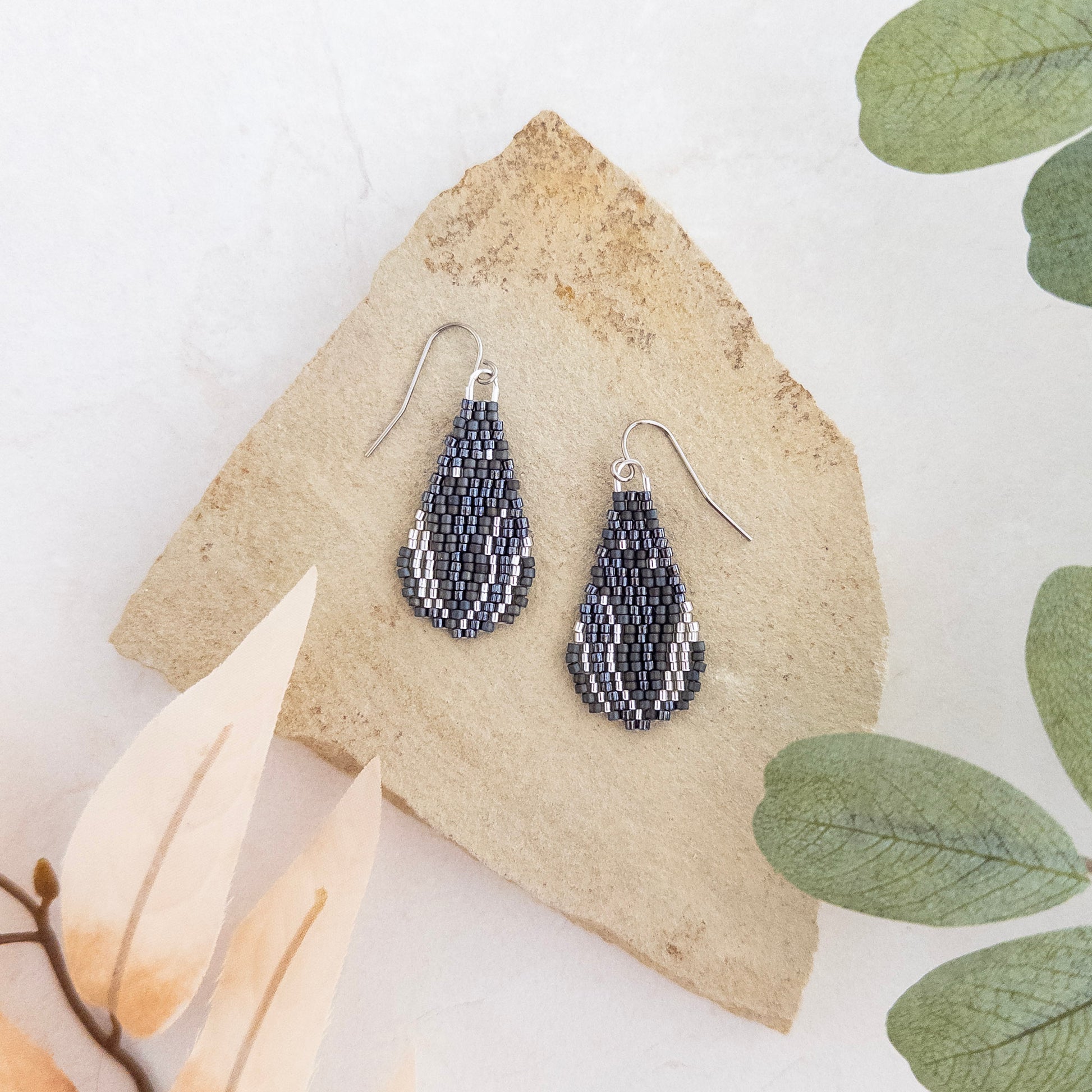 Luminescent Raindrop Earrings