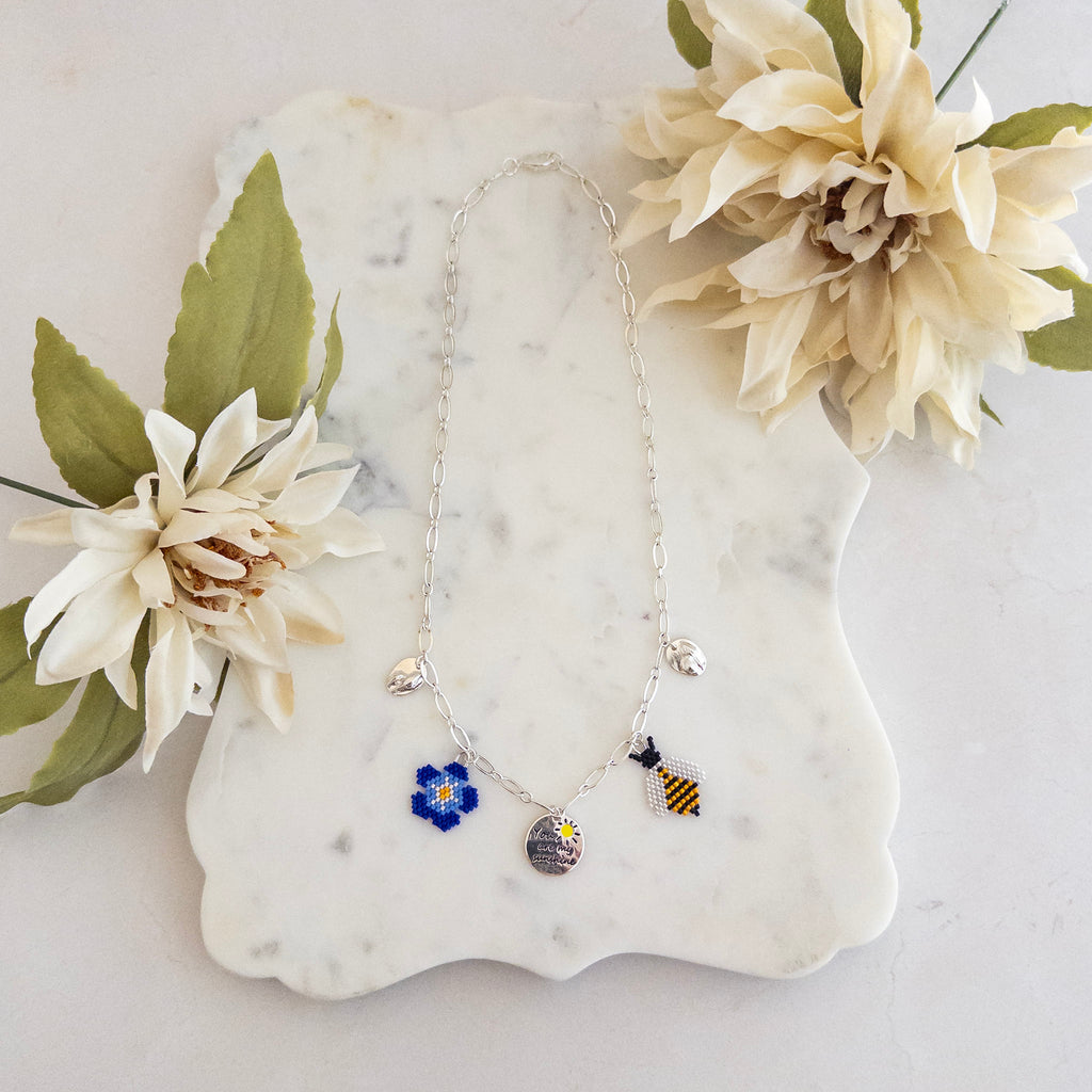 You Are My Sunshine Charm Necklace
