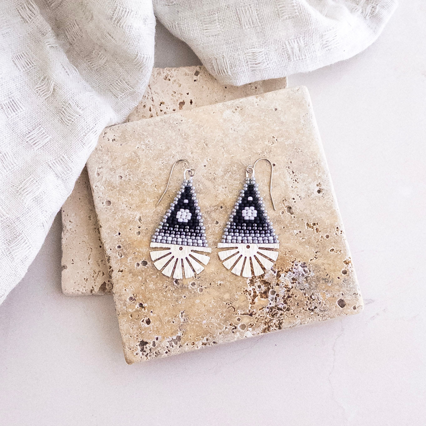 Horizon Moon Earrings