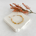 Sunflower Yellow Jade Bracelet