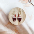 Desert Mountain Beaded Fringe Earrings