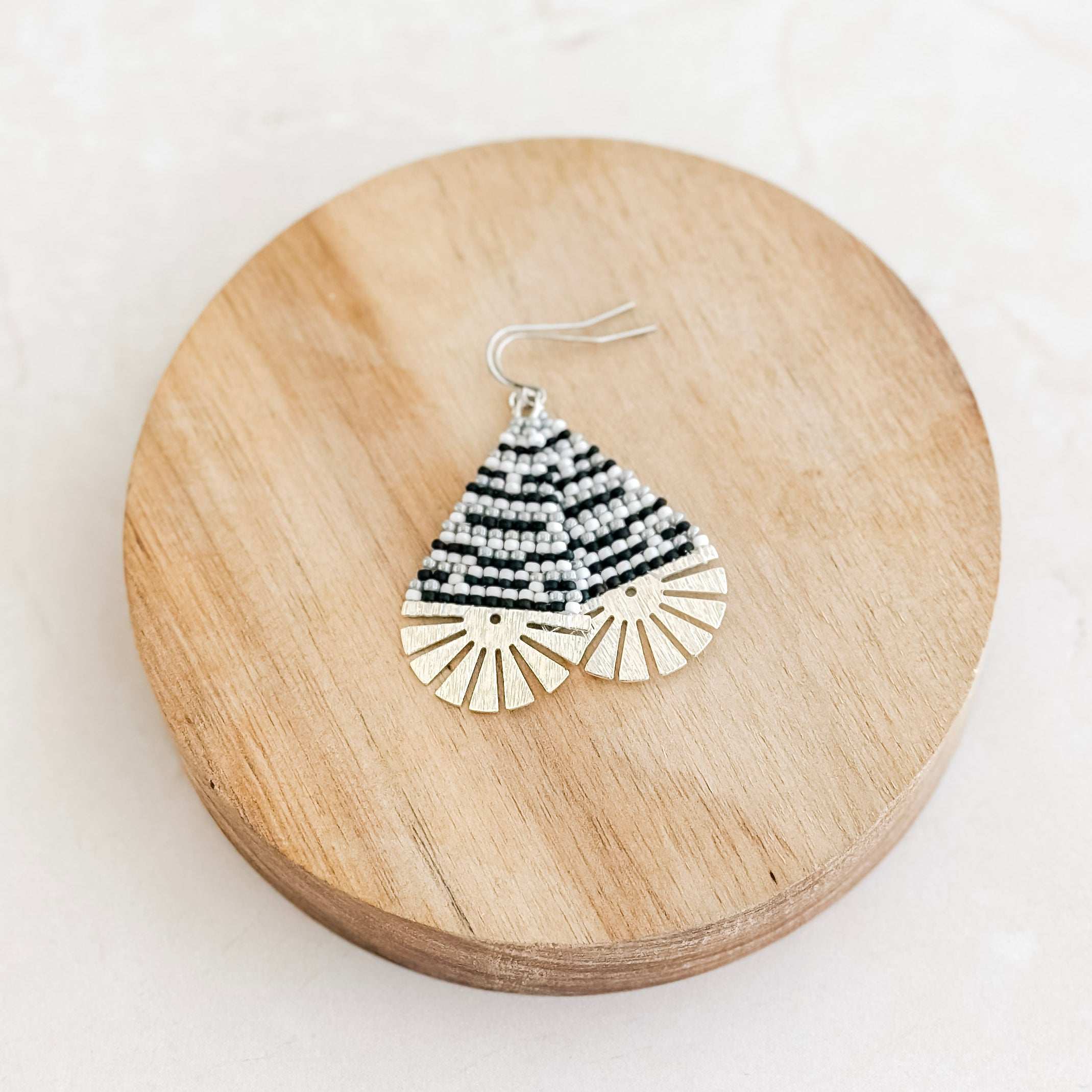 Silver Horizon Earrings