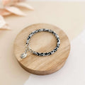 Zebra Kumihimo Bracelet