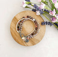 Multi Gemstone Rose Bracelet