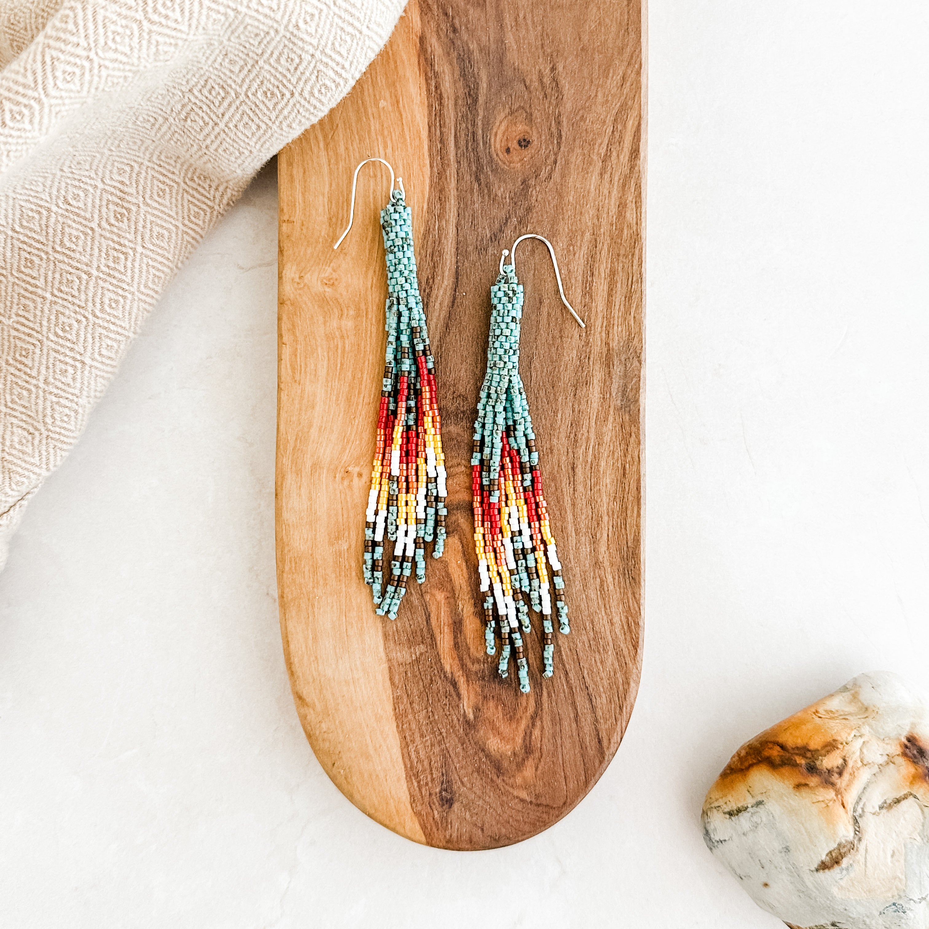 Retro Desert Fringe Earrings