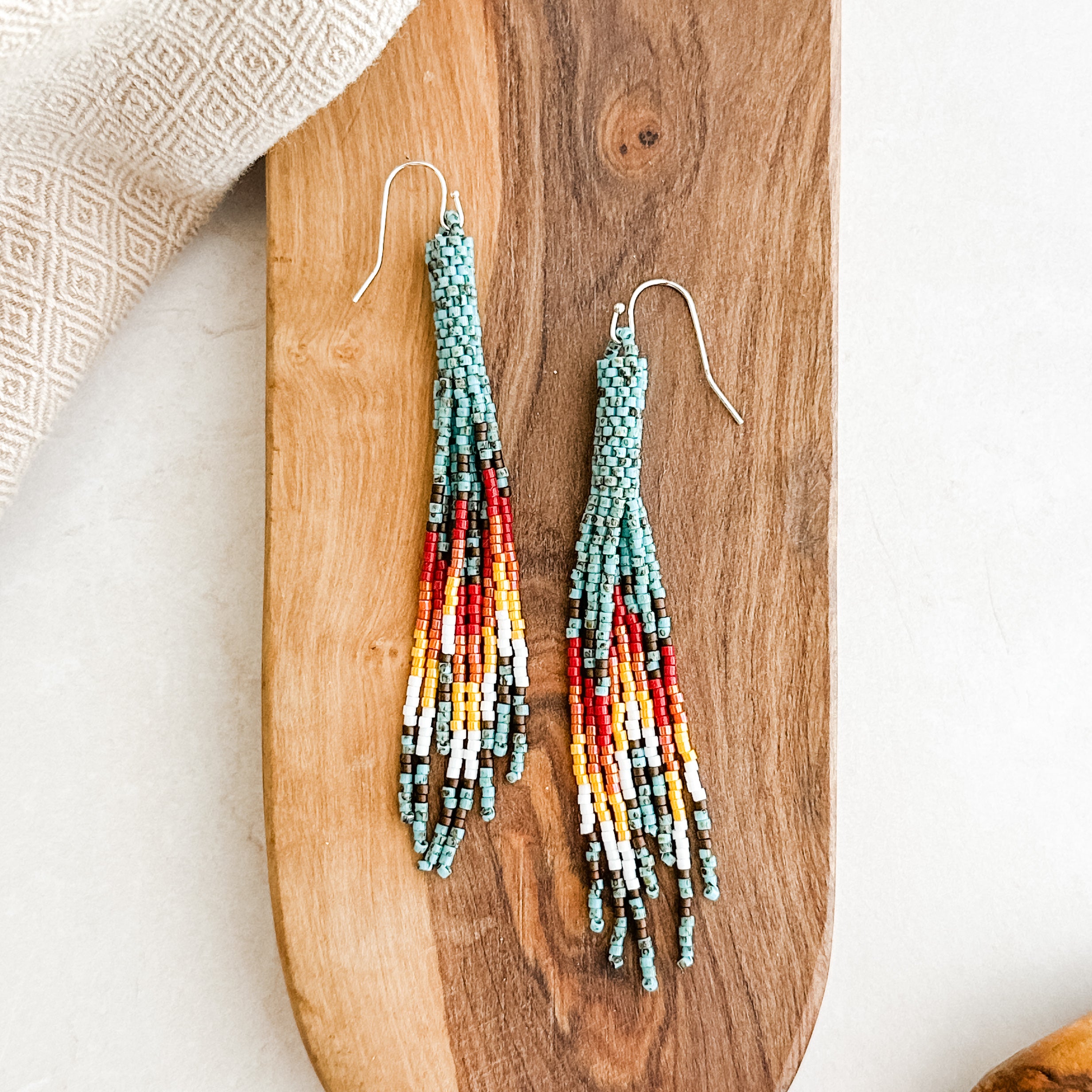 Retro Desert Fringe Earrings