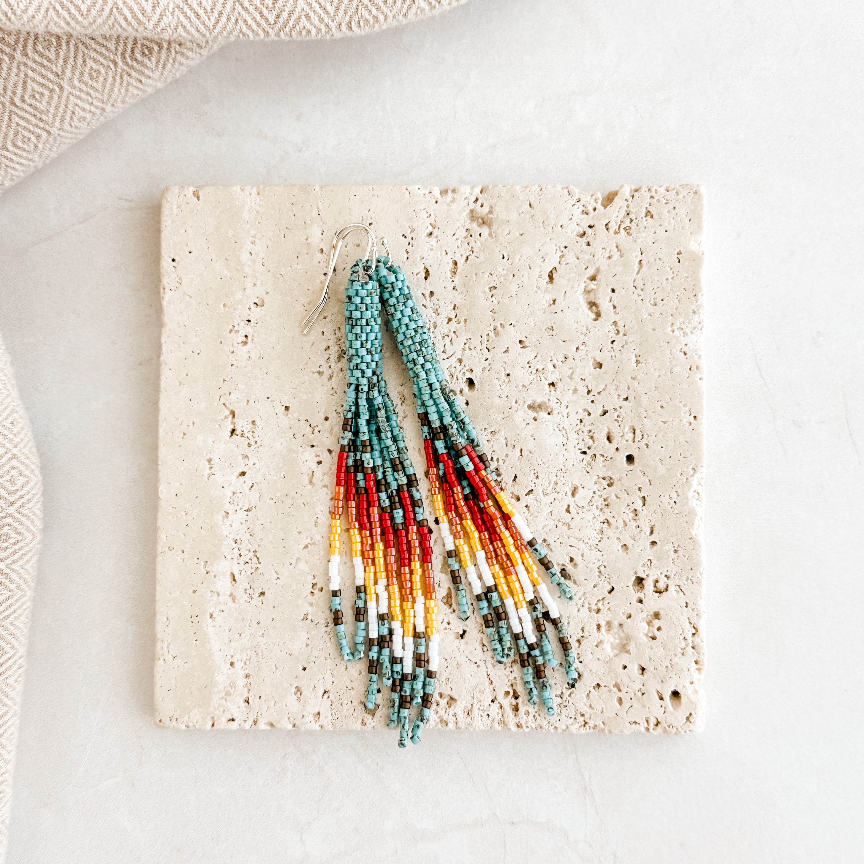 Retro Desert Fringe Earrings