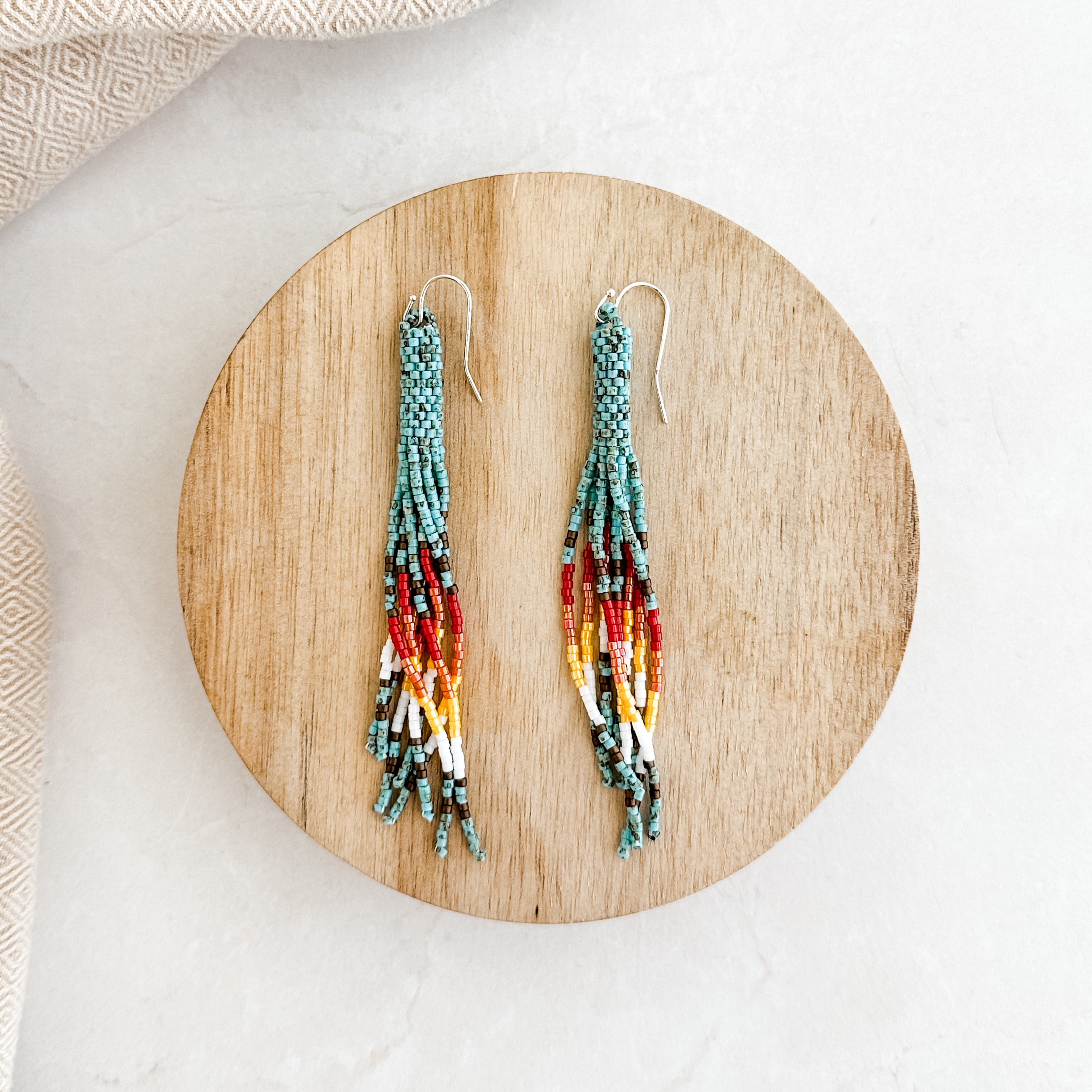 Retro Desert Fringe Earrings