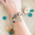 Seaglass Gemstone Mermaid Bracelet