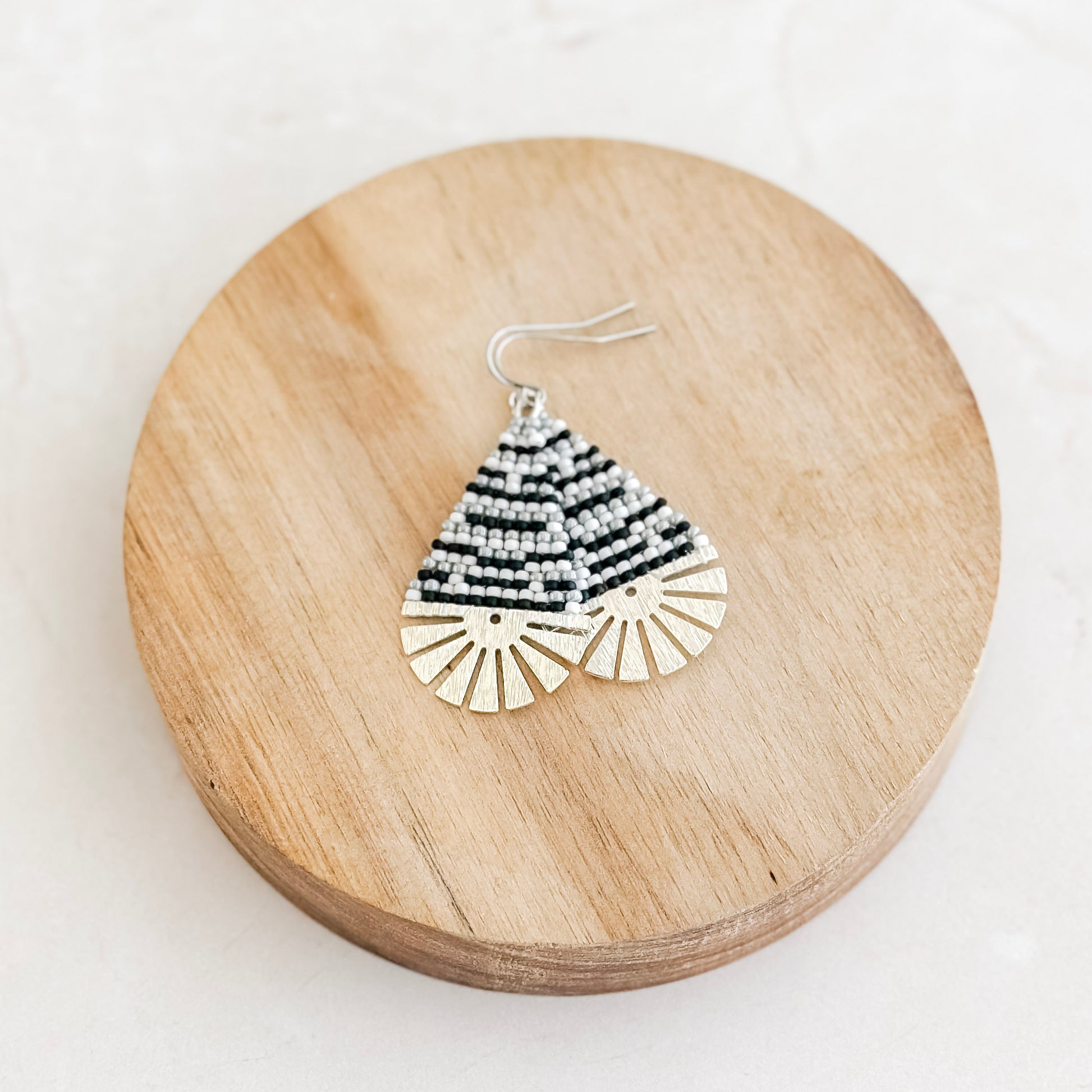 Silver Horizon Earrings