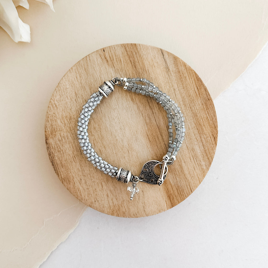 Kumi Labradorite Gemstone Bracelet