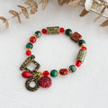 Antique Holiday Charm Bracelet
