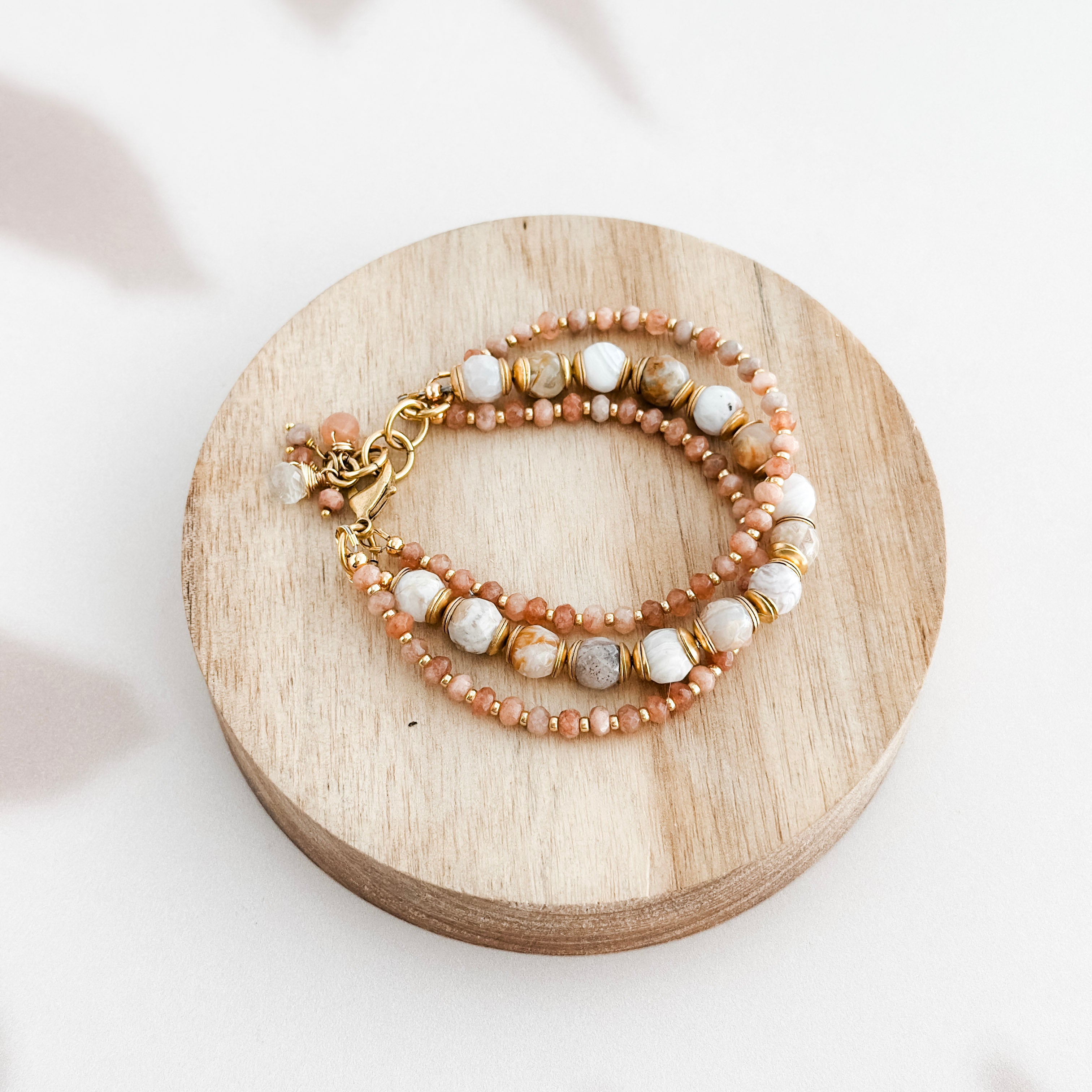 Sunstone Gemstone Bracelet
