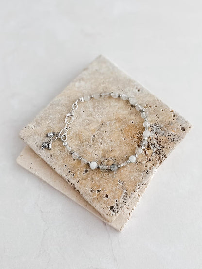 Dendritic Topaz Simple Bracelet - Bracelet - Elizabeth Bergesen